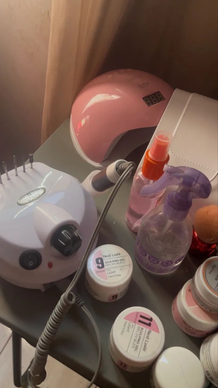 Kit para unha em gel  tips completo  - Foto 4
