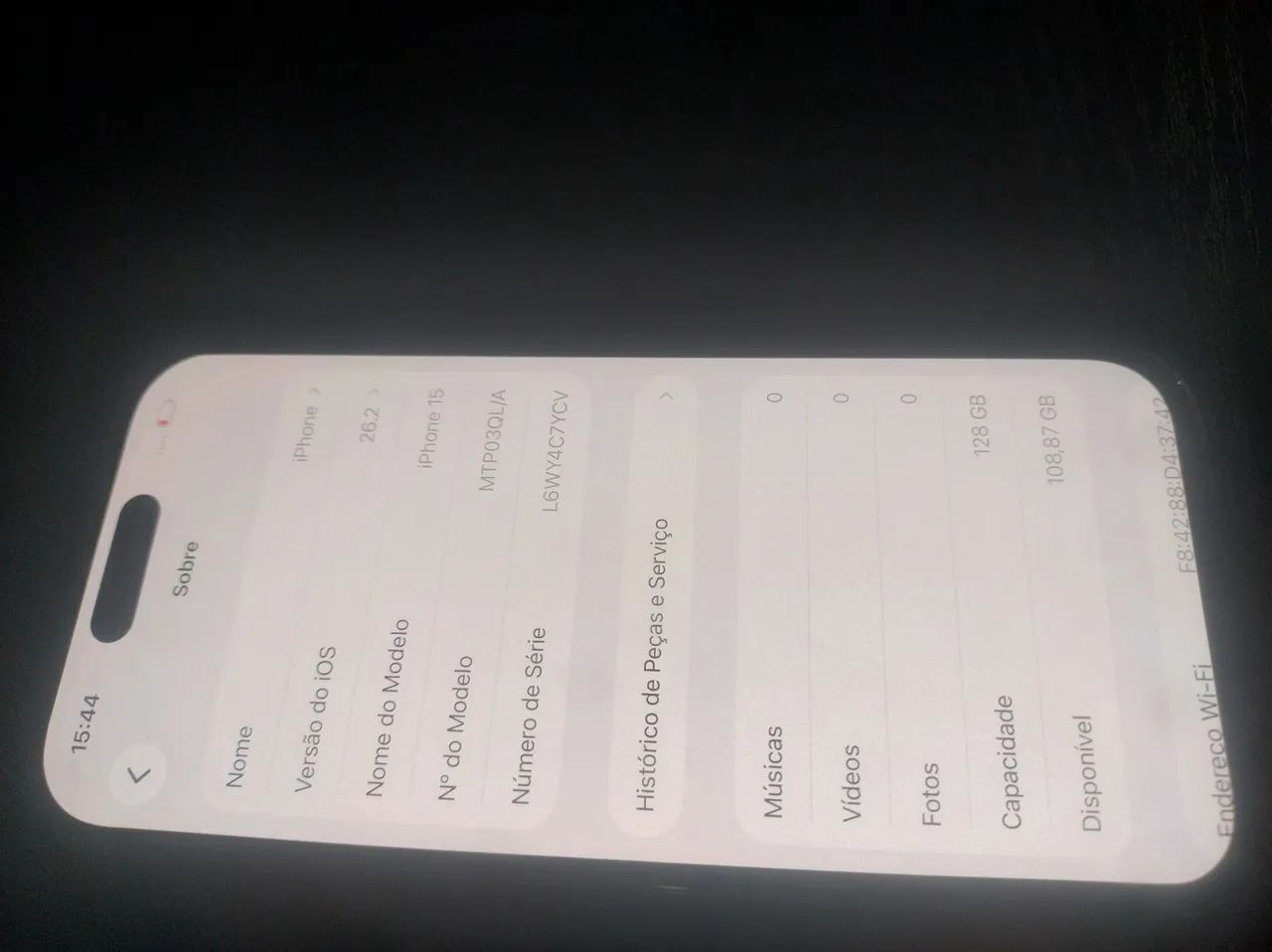 I Phone 15 de 128 e bateria com 91% - Foto 3