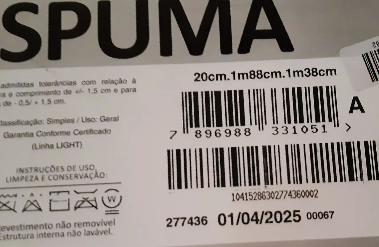 Vendo Colchão Ortobom Densidade D33  - Foto 3