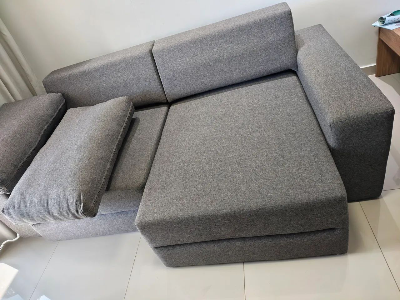 Sofá cama retrátil 4 lugares. - Foto 3