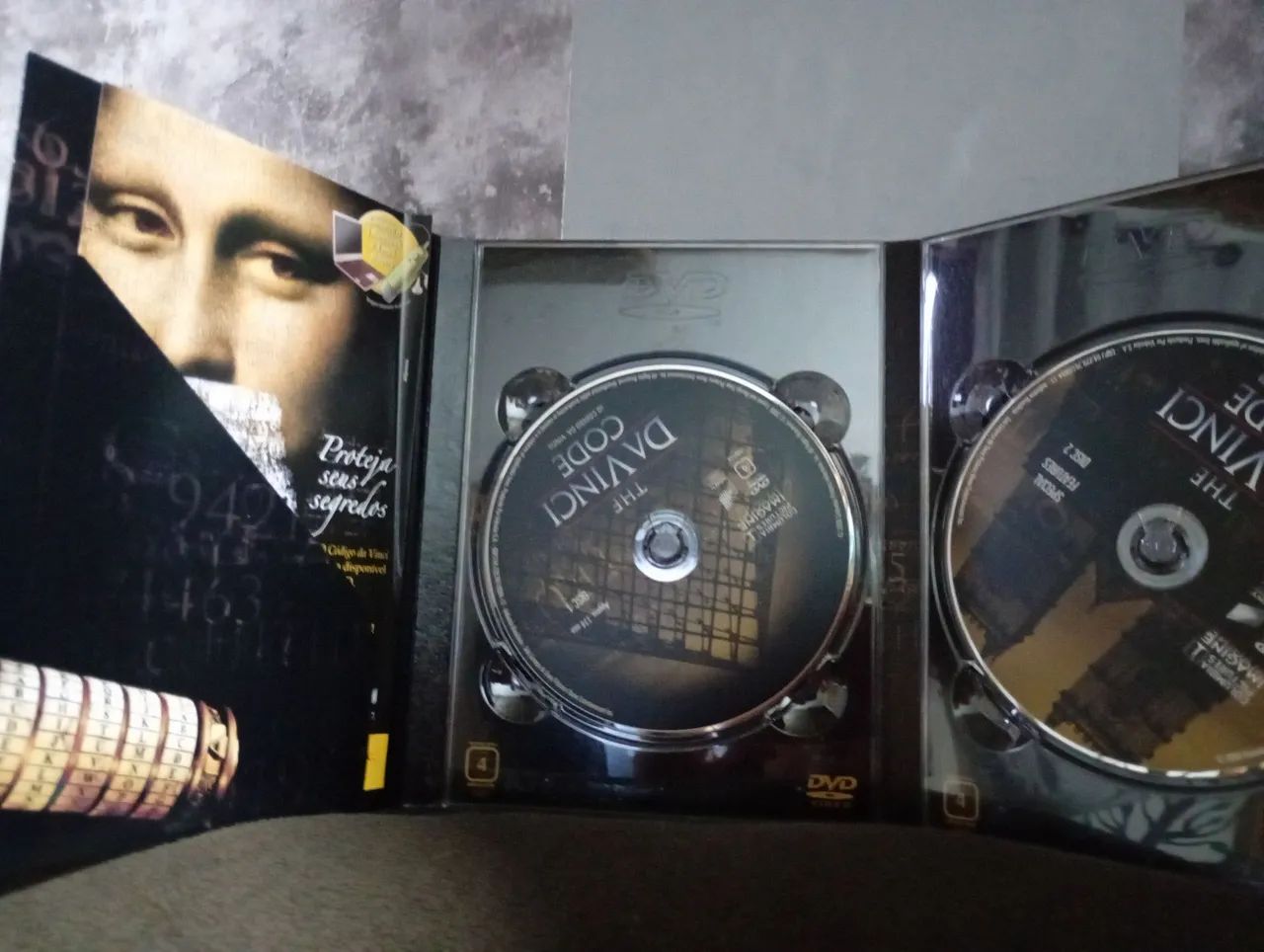 Box DVD - O código da Vinci, edição dupla estendida.