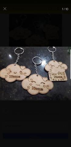 Chaveiros de mdf personalizados - Foto 2