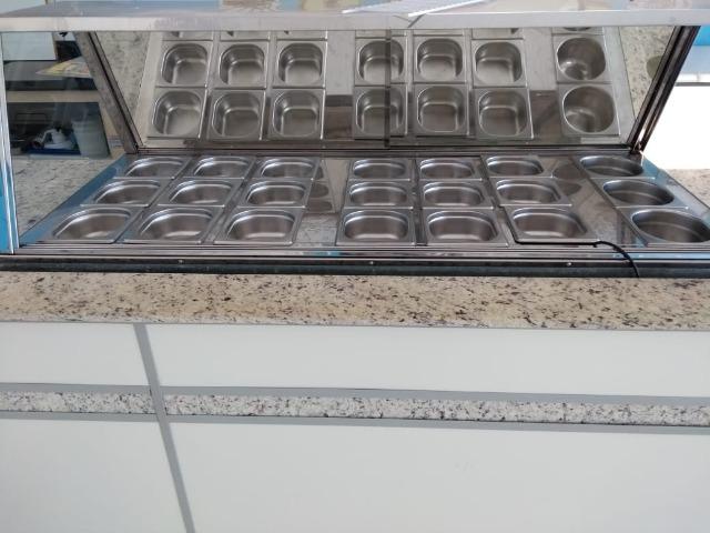 Pista fria/quente expositora (ideal para sorveteria) - Foto 2