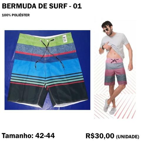 Bermuda Surf Surfista - Tamanho 42 - 44 - Foto 2