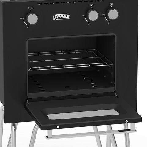 Fogão A Gás Portátil Mini Cook 2 bocas Com Forno Venax - Foto 6