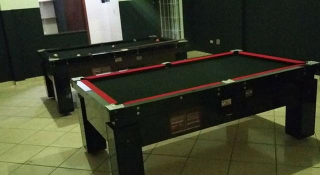 Mesa Comercial Sinuca e Bilhar de Ficha Medida 2,20 x 1,20 - Modelo BM2045 - Foto 5