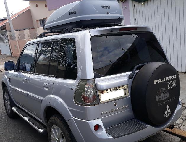 Pajero TR4 2010/2010 - Flex - prata - 4x4 automática - em ótimo estado - Foto 2