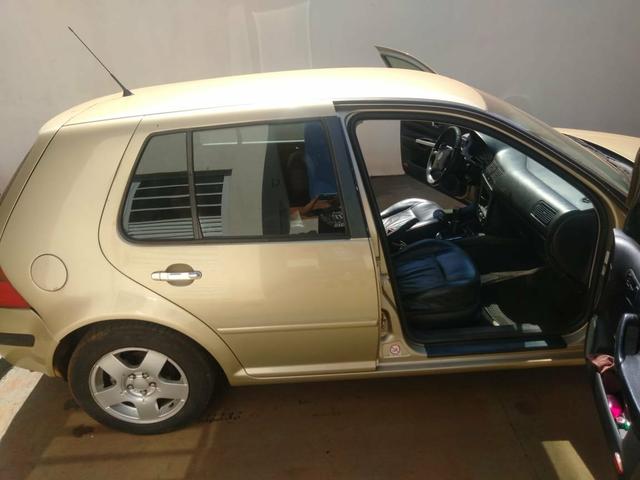 Golf 00/01 2.0 completo motor brasileiro banco de couro. - Foto 3