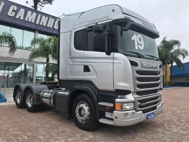 Scania R 510 6x4, 18/19, Higline Streamline, Freio Retarder - Top de Linha - Foto 3