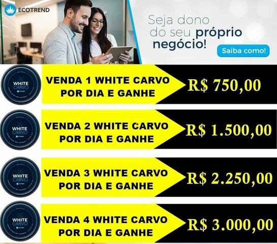 White carvo clareador dental - Foto 4