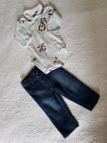 Roupas para Bebê Paraiso, Tigor, Hering. Praticamente Novas - Foto 6