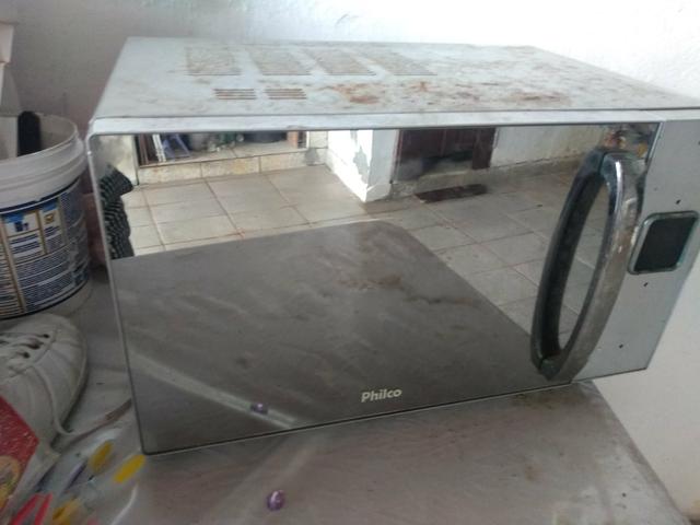 Microondas para retirada de peças
