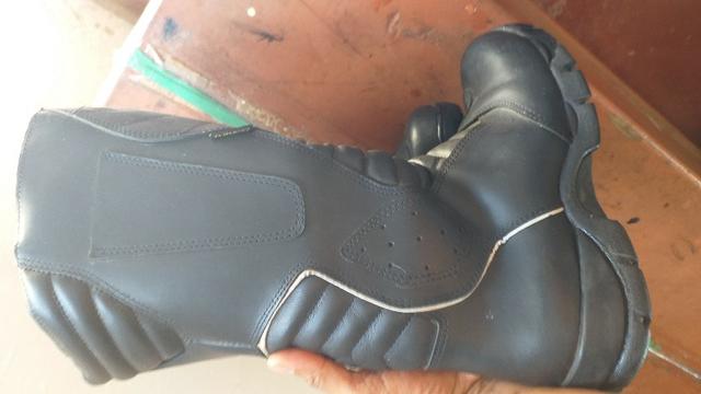 Bota Motociclista novinha - Foto 7