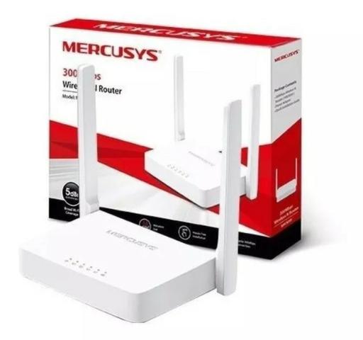 Roteador Wireless 300mbps Mercusys C/2-antenas Ipv6
