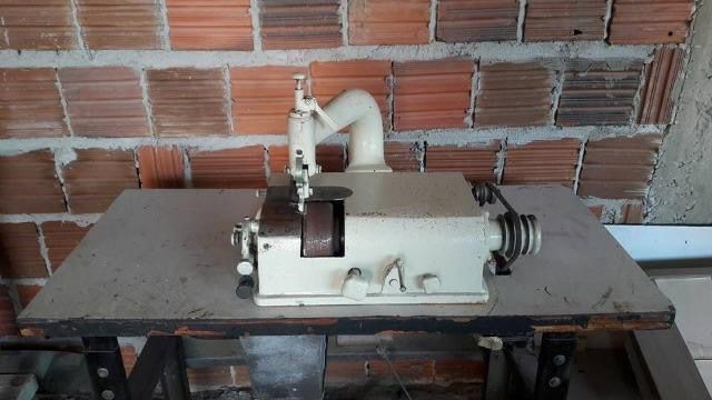 Máquina chanfrado em couro