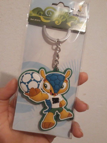 Chaveiro Tatu Bola Fuleco Copa