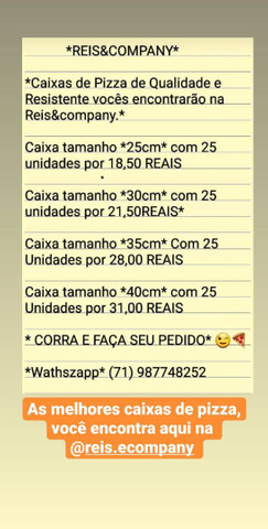 Caixas de pizza - Foto 5