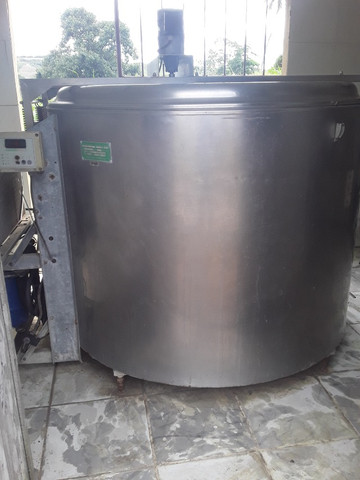 Resfriador de leite de 1550 litros