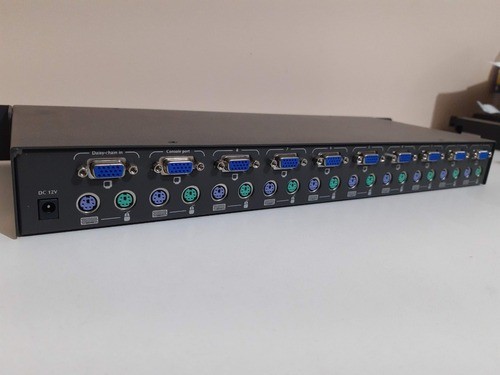 Server Switch de rack Planet KVM-800 p/ 8 computadores - Foto 2