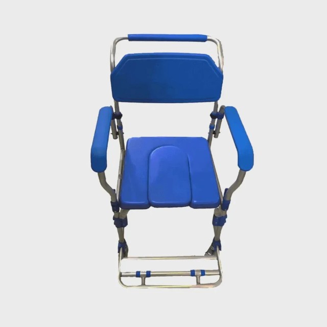 Cadeira De Banho Sanitária Higiênica Dobrável D60 Dellamed - Foto 4
