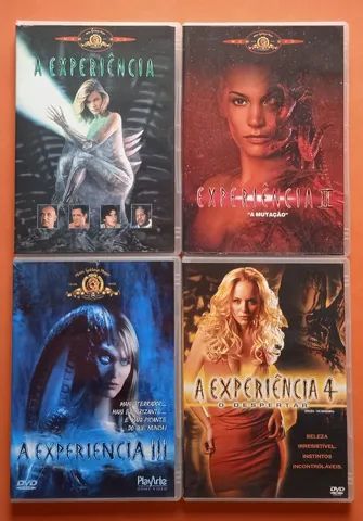 Dvd A Experiência 1, 2, 3 e 4