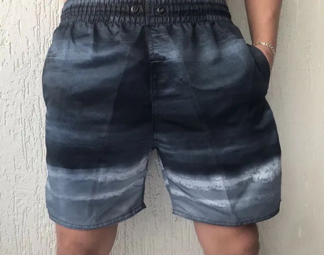 Bermuda e short tectel masculino liso e estampado  - Foto 5