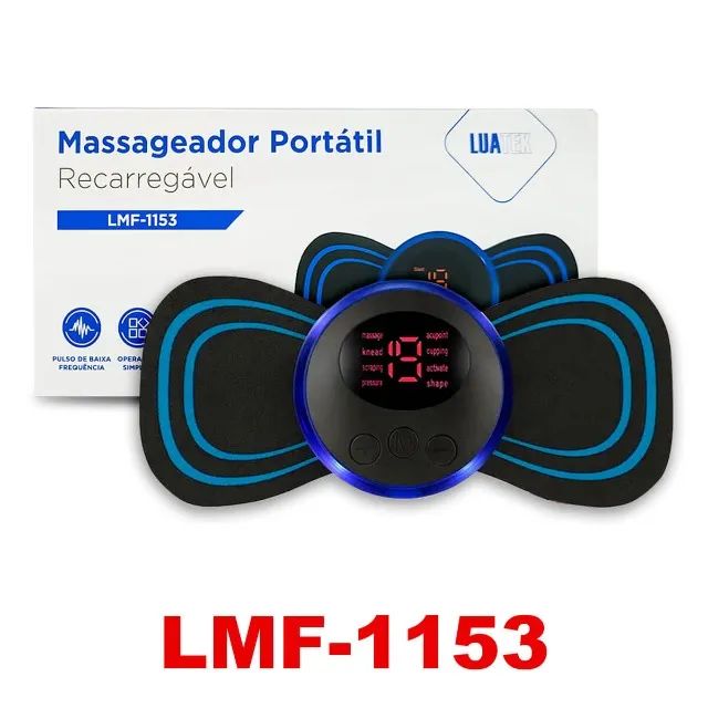 Massageador Portátil Marca Luatek Modelo LMF-1153
