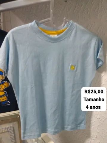 Blusa infantil em algodão qualidade e conforto 