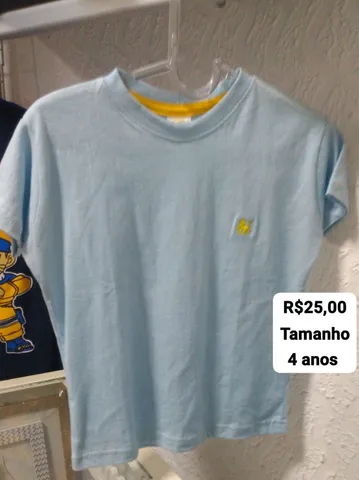Blusa infantil em algodão qualidade e conforto