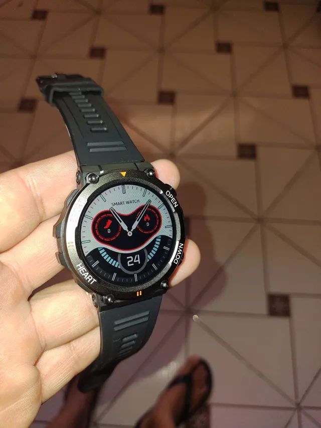 Relógio smartwatch kr10