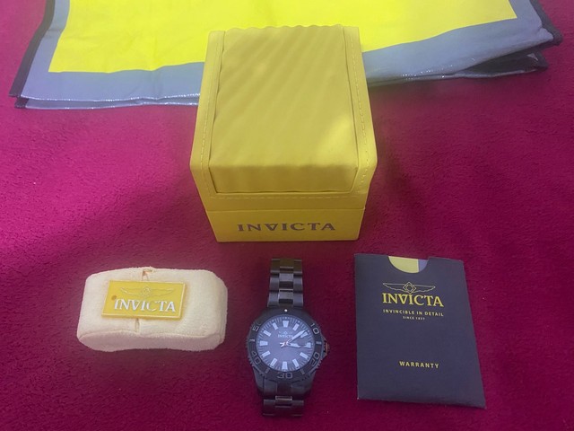 Relógio invicta raridade 100% original novo 