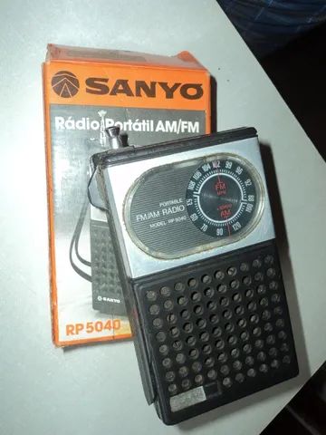 Sanyo RP 5040-Radio Portatil Am/Fm - (Item para Colecionador ou Decoração)