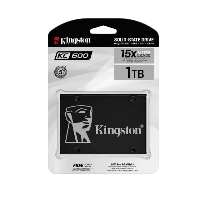 Ssd 1 TB Kingston Kc 600, Ssd1TB (Novo/Lacrado) - Foto 4