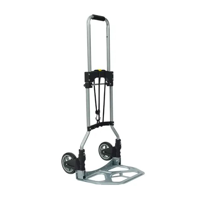 Carrinho De Carga Dobrável Transporte Carga Até 70 Kg - Foto 4
