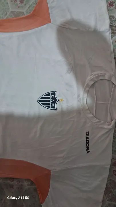 Camiseta de Futebol Diadora Cam - Tamanho M - Foto 4