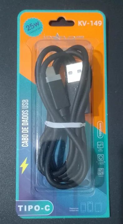 Cabo de Dados Usb Tipo C 1 Metro