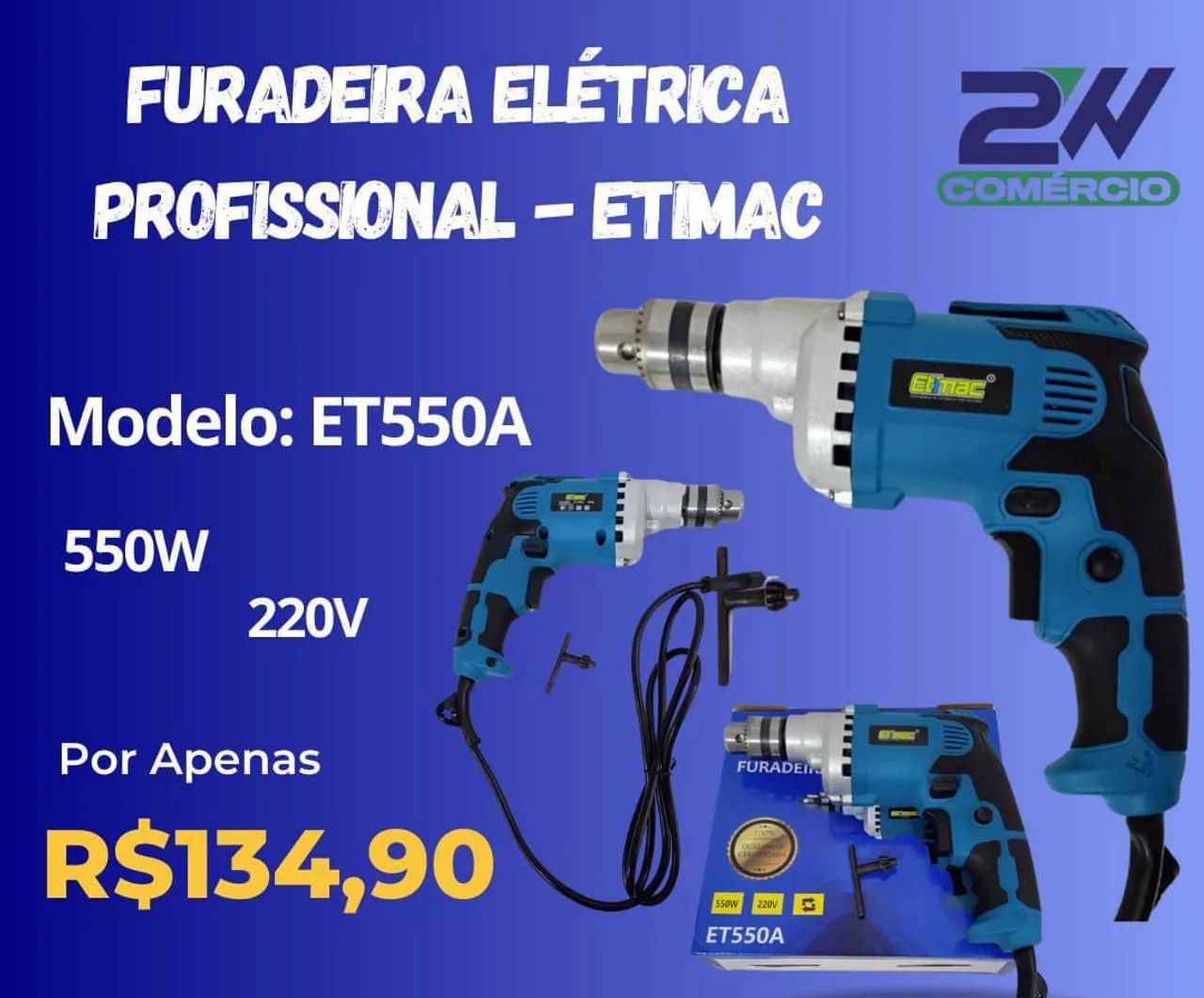 Furadeira e parafusadeira 