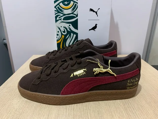 Puma Suede Dark Chocolate x Staple