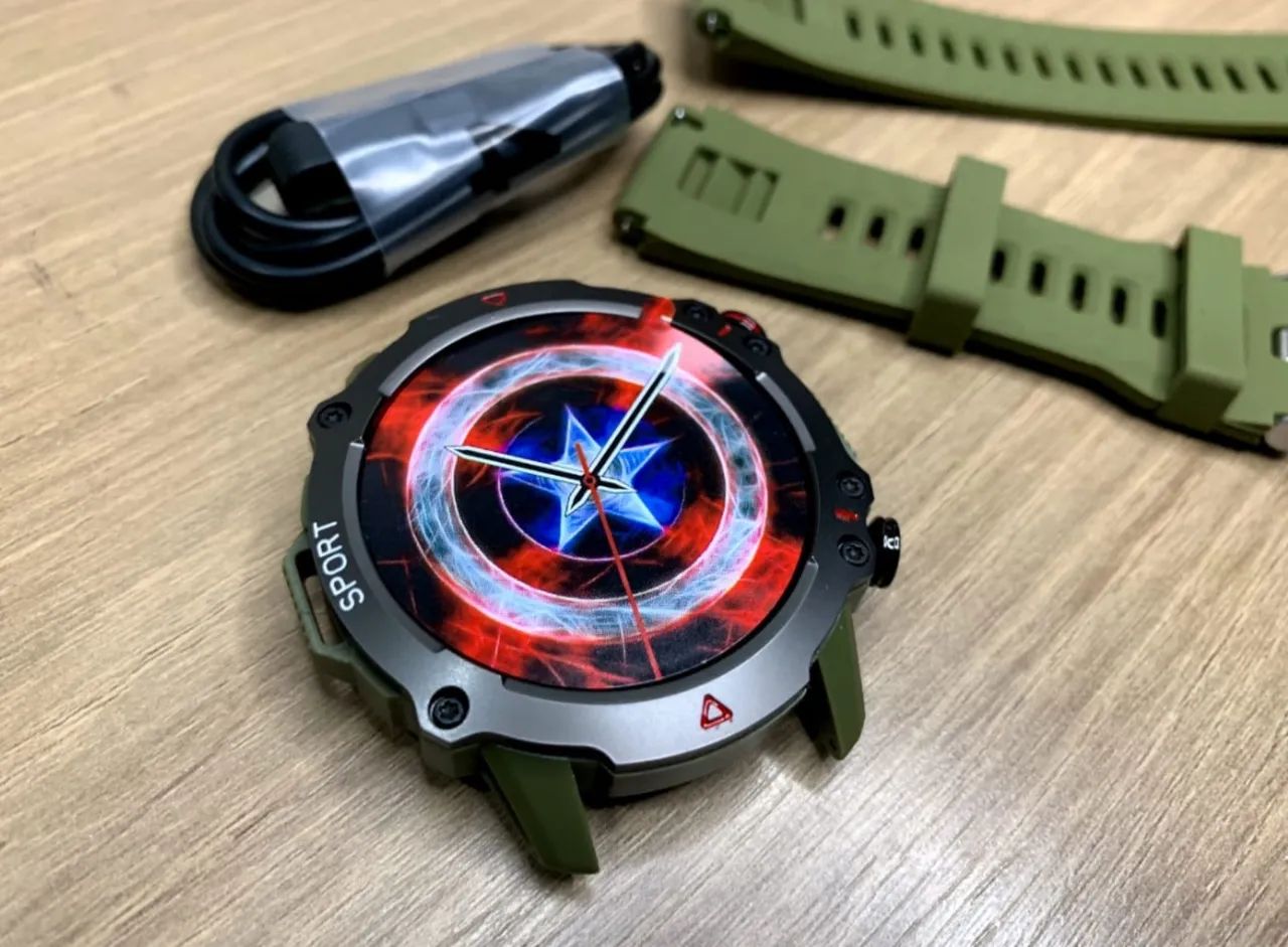Smart Watch LEMFO tela AMOLED - Foto 4
