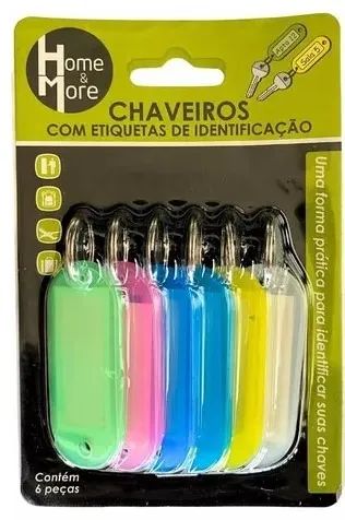 Identificador De Chaves Com 6 Peças Western