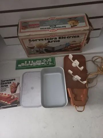 Antigo sorveteria arno  com caixa e manual  - Foto 3