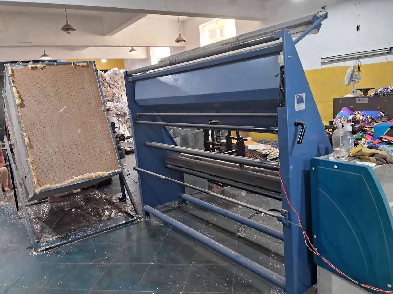 Rebobinadeira de papel higiênico e ou Revisadeira 2,20 m de Largura