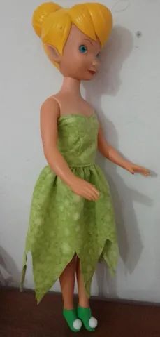 Boneca sininho do peter pan antiga 52 cm - Foto 4