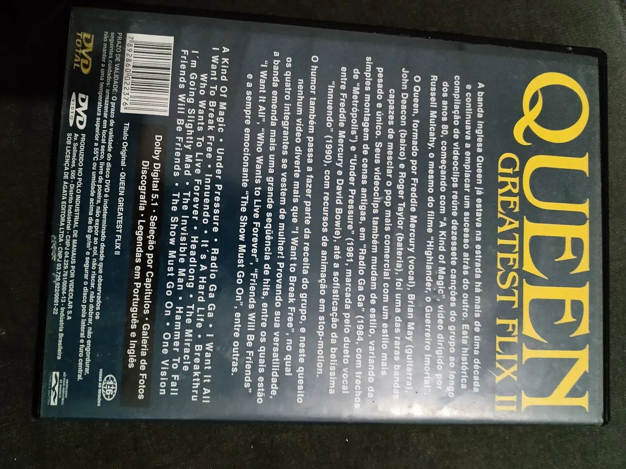 Dvd Queen Greatesr Flix II - Foto 2