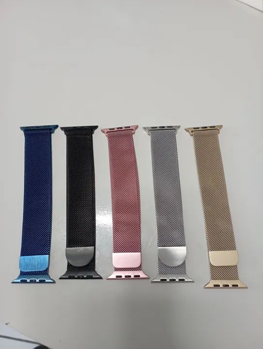 Pulseiras para Smartwatch Milanesas de Aço 45/49 mm Disponível Pronta entrega ? - Foto 4
