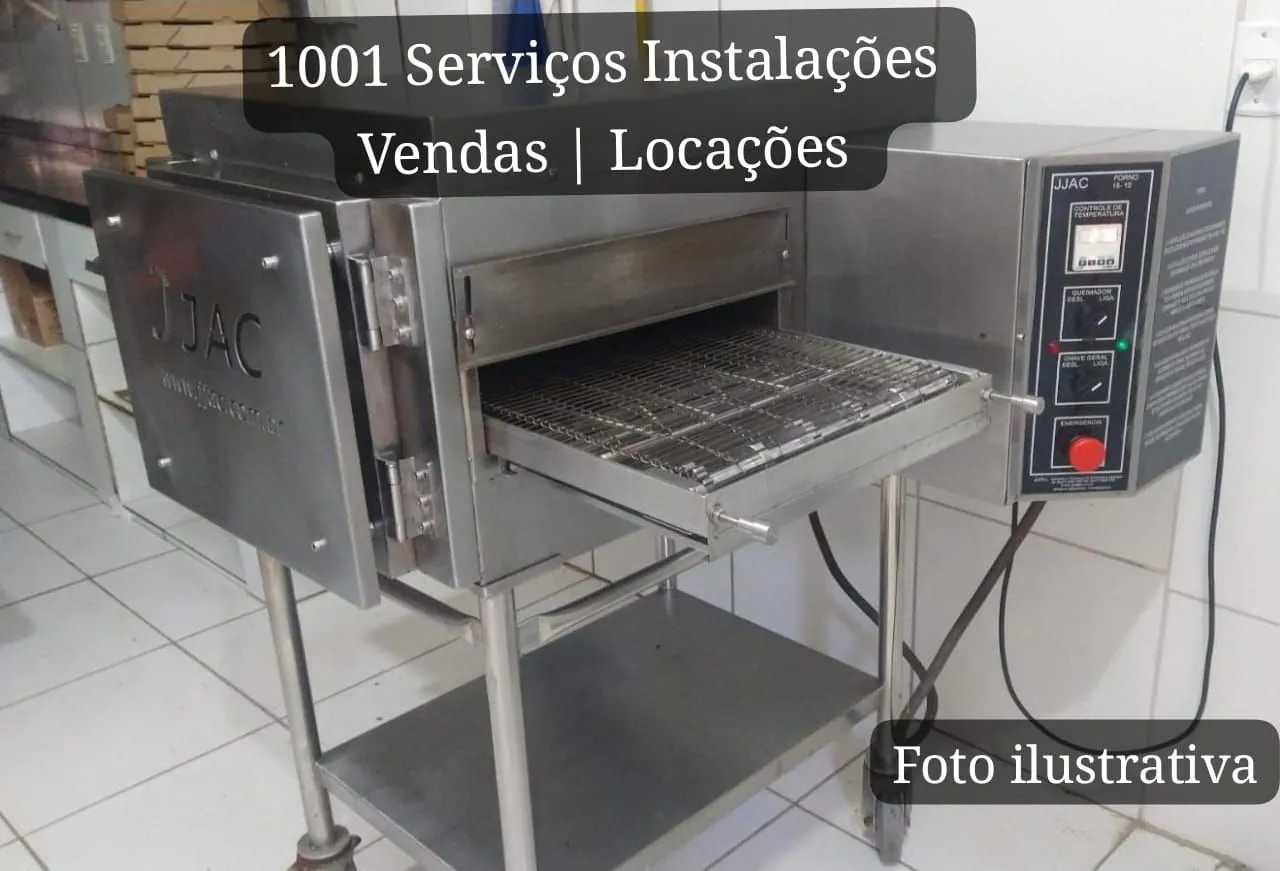 Forno esteira Jjac 30 pizzas/h