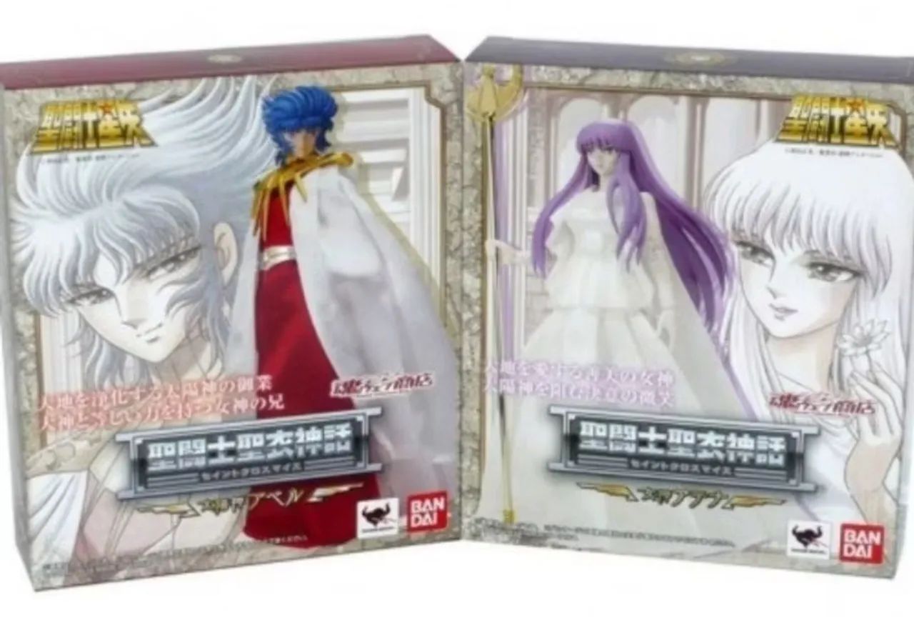Cloth Myth Set Abel e Athena (Lacrado com caixa parda) Saint Seiya