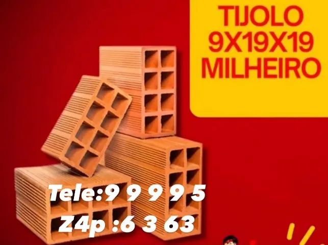 TIJOLO VIANOPOLIS  EM  12 X NO CARTAO