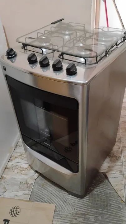 fogão Consul 4 bocas + mangueira cobre - Foto 5