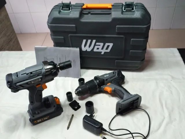 Combo Furadeira Parafusadeira de impacto K21 ID03 + Chave de impacto K21 CH01 21V - K21 KT